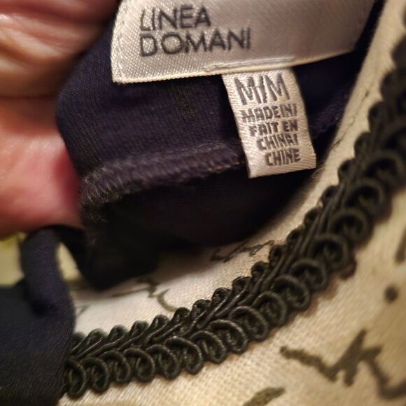 HI/LO PRINT DRESS W/ SHEATH UNDERNEATH - Picture 8 of 8